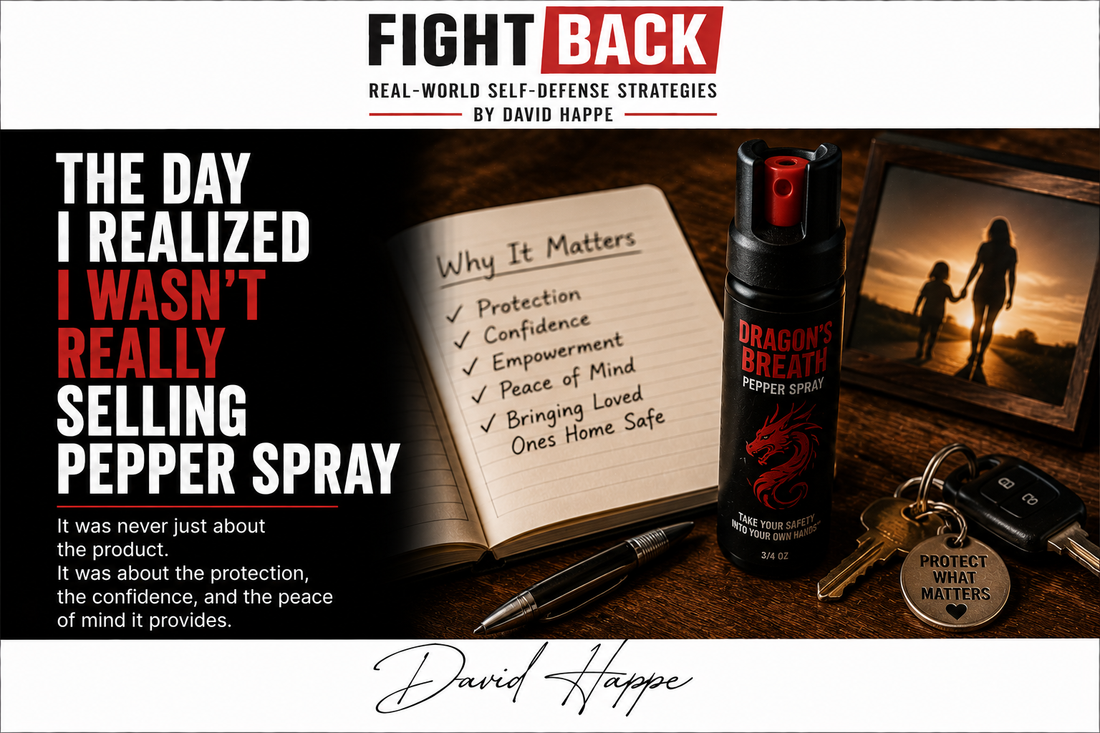 The Day I Realized I Wasn't Really Selling Pepper Spray