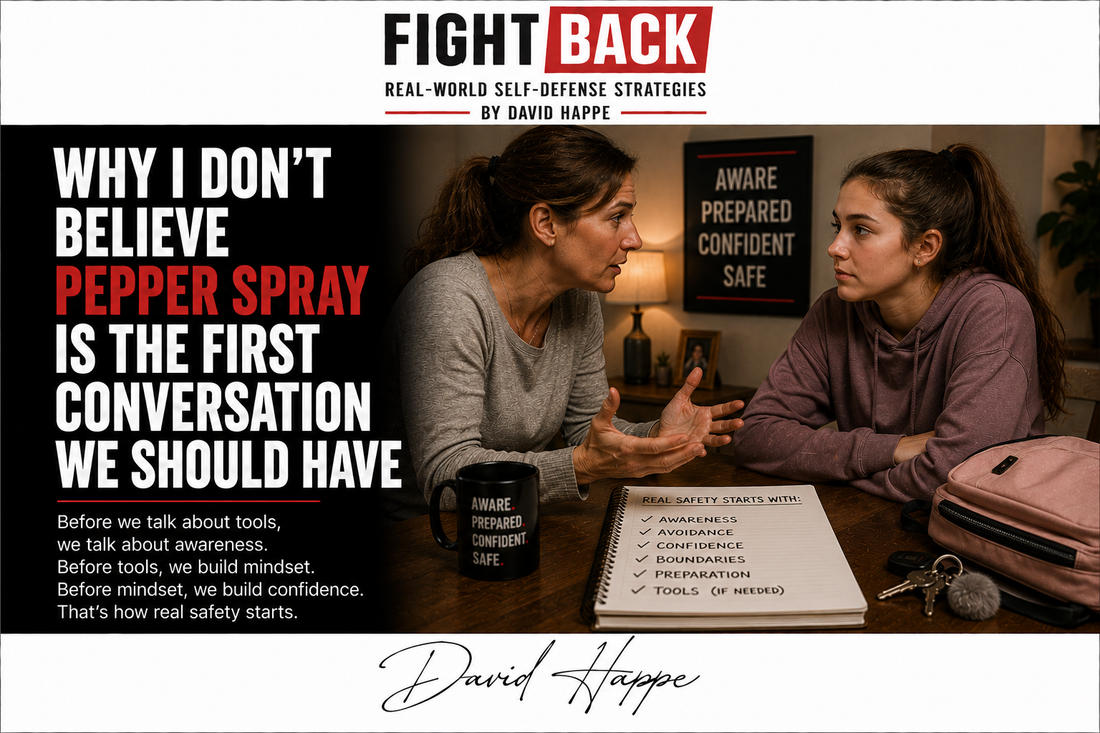 Why I Don't Believe Pepper Spray Is the First Conversation We Should Have