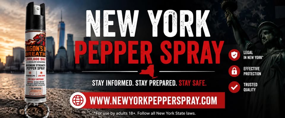 NewYorkPepperSpray.com Launches Ahead of Potential Changes to New York Pepper Spray Laws