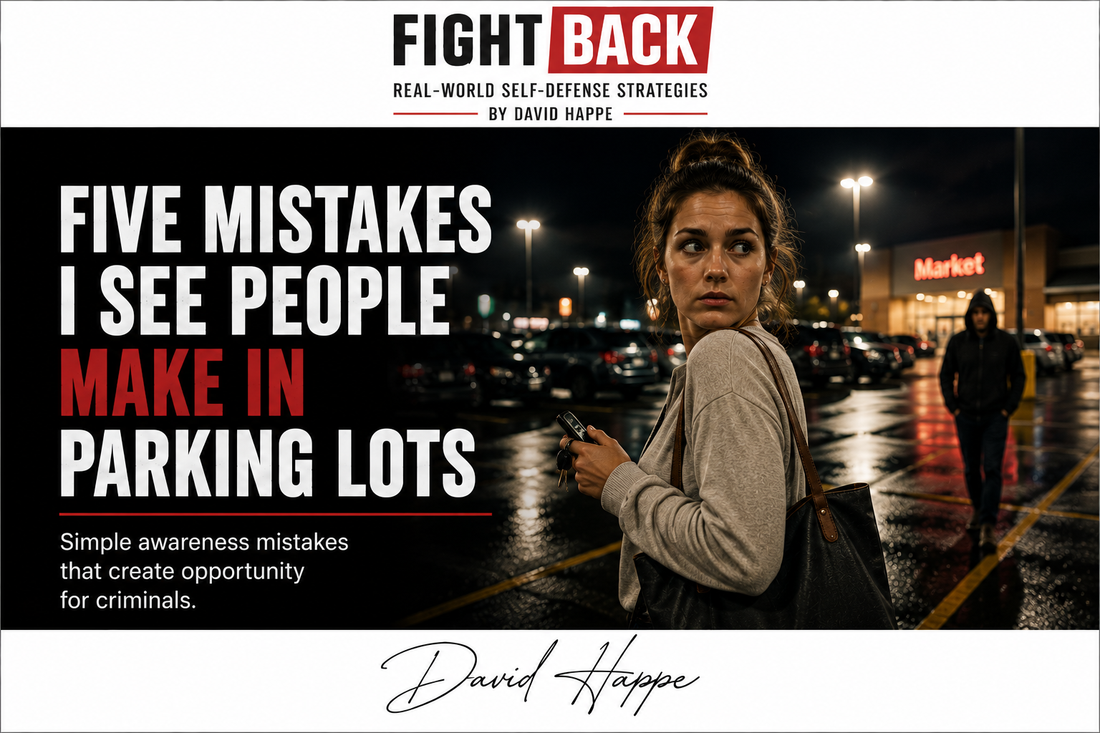 Five Mistakes I See People Make in Parking Lots