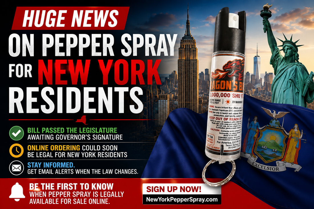Huge News on Pepper Spray for New York Residents