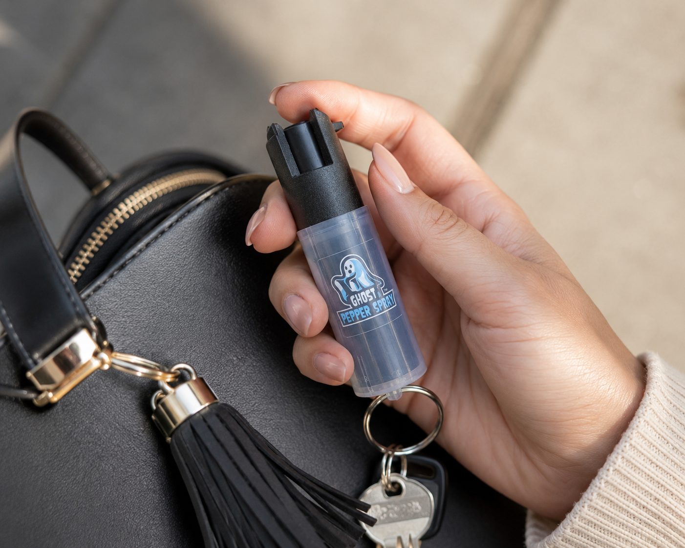 Ghost Pepper Spray™ — Maximum Strength OC Pepper Spray Self-Defense, 1/2 oz