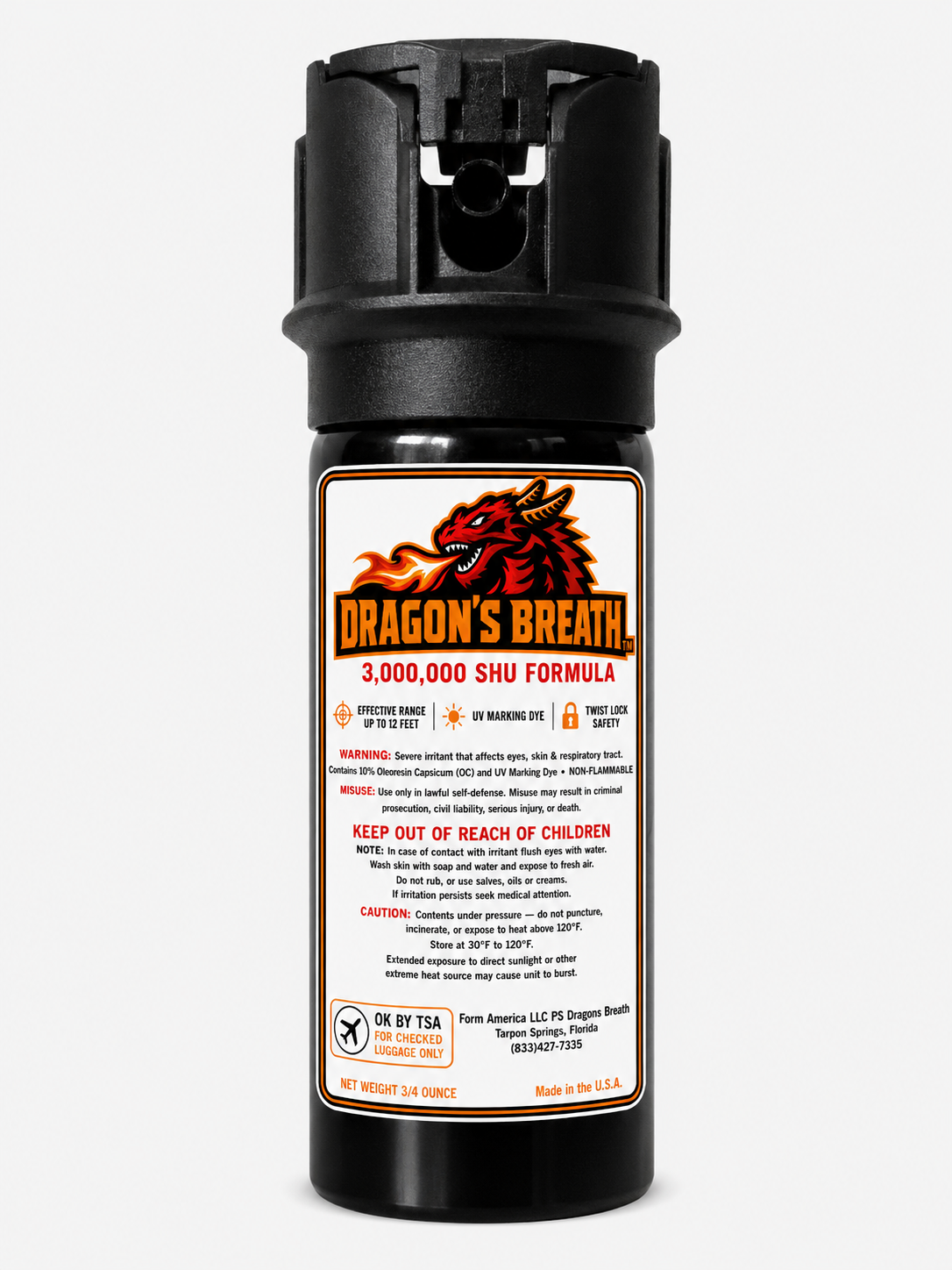 2OZ Dragon's Breath Pepper Spray™