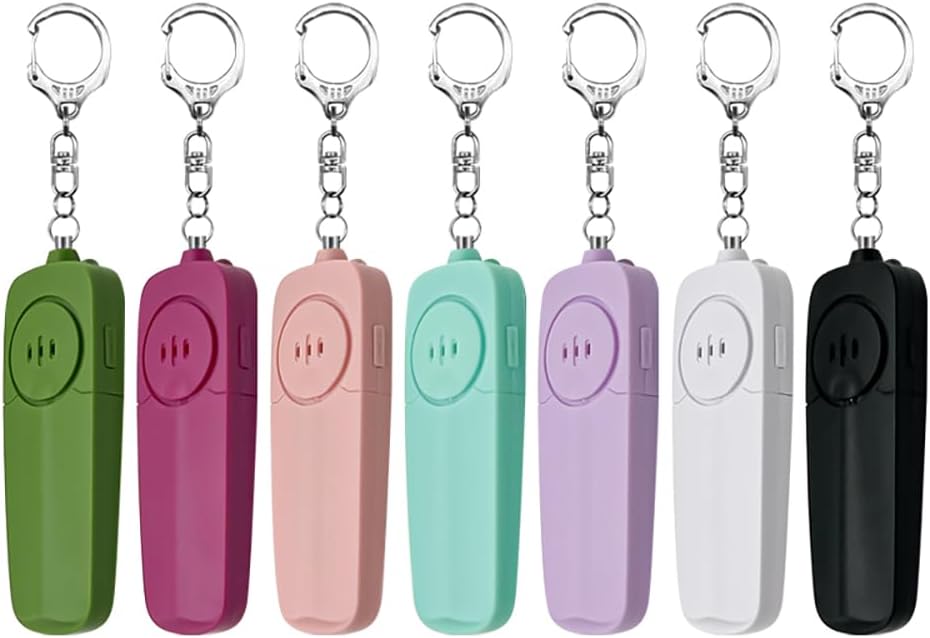 Resonant™ 133 dB Personal Alarm, LED Light, Ultra Slim, AAA Battery Powered