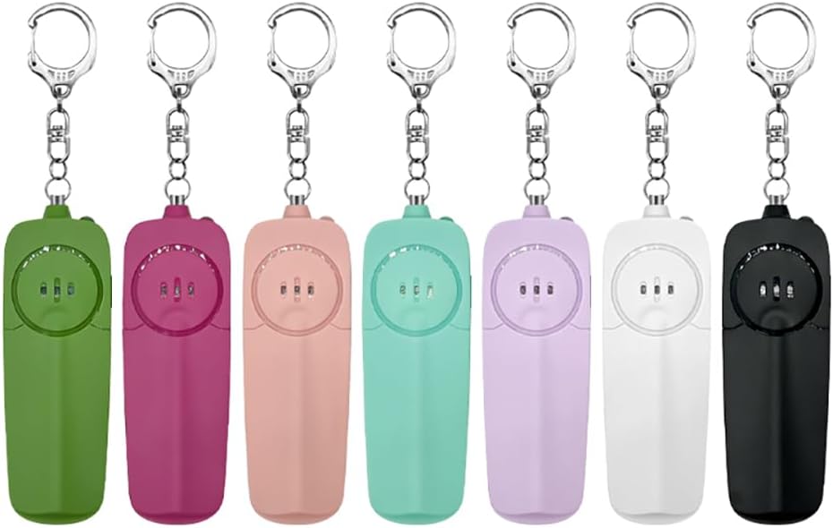 Resonant™ 133 dB Personal Alarm, LED Light, Ultra Slim, AAA Battery Powered