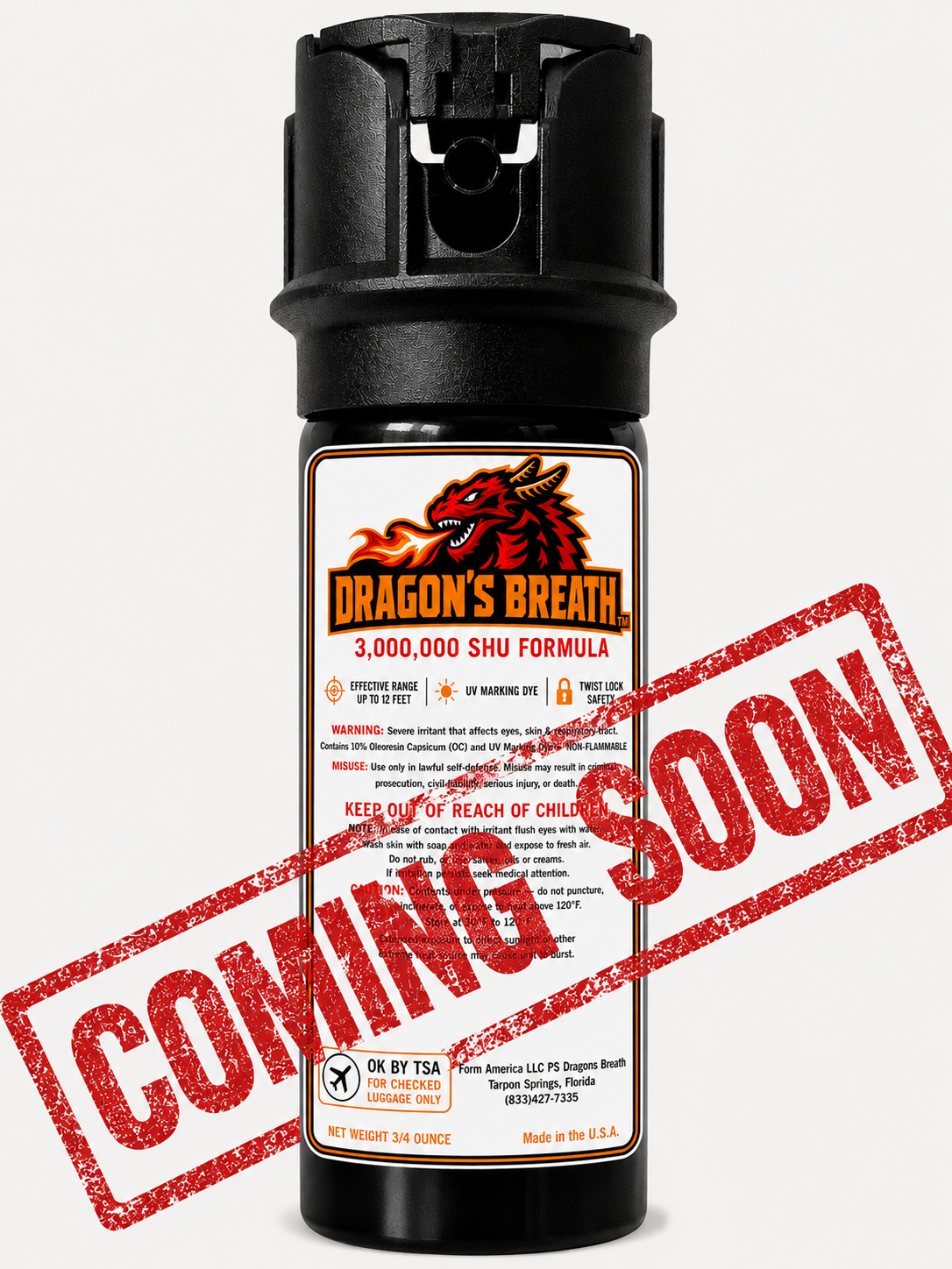 2OZ Dragon's Breath Pepper Spray™