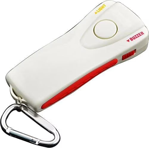 Resonant™ 120dB Personal Alarm with Wide Beam 3 LED Flashlight